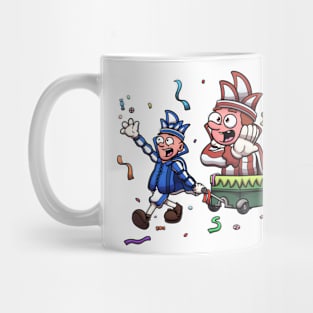 Carnival Guy Walking In A Parade Mug